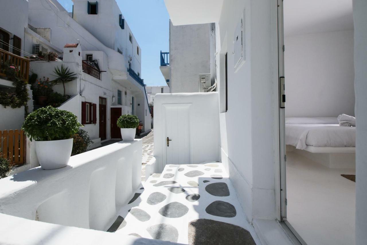 Arktos White Apartments Mykonos Town Eksteriør bilde