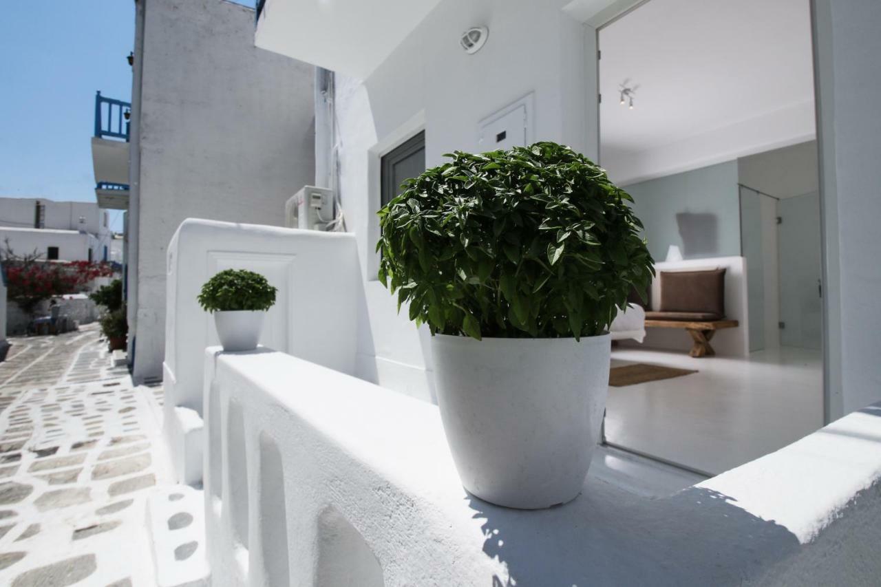 Arktos White Apartments Mykonos Town Eksteriør bilde